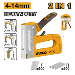 ENGRAPADORA-CLAVADORA INGCO TRABAJO MANUAL 2 EN 1 # HSG1408
