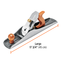 CEPILLO CARPINTERO TRUPER 6  BASE ESTRIADA # 6C  (12021)