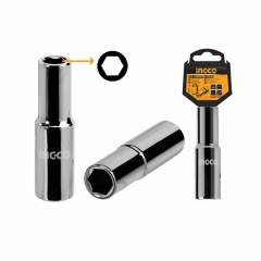 LLAVE DADO LARGO INGCO 6 PTA 1/2 DR  30 MM # HHAST12303L