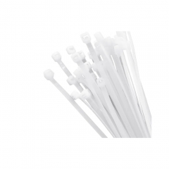 AMARRA PLASTICA INGCO BLANCA BOLSA 100 PZAS. LARGO 250 MM # HCT25048(OF)