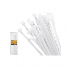 AMARRA PLASTICA INGCO BLANCA BOLSA 100 PZAS. LARGO 350 MM # HCT35048(OF)