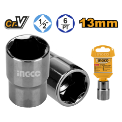 LLAVE DADO INGCO 6 PTA 1/2 DR  13 MM # HHAST12131