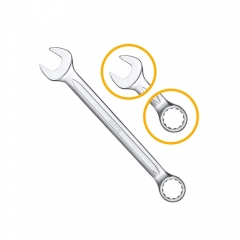 LLAVE PUNTA Y CORONA INGCO  8 MM # HCSPA081