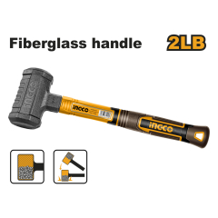 MACETA DE GOMA INGCO M/FIBRA VIDRIO 900 GRS. 2 LIBRAS #  HDBM08028