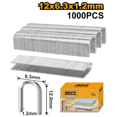 GRAPA INGCO 10 MM ANCHO 1,2 MM CAJA 1.000 PZAS # STS0412