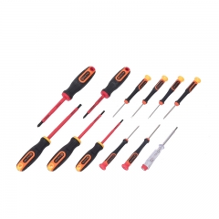 ATORNILLADOR TACTIX # 205604  ELECTRICISTA JGO. 12 PZAS.