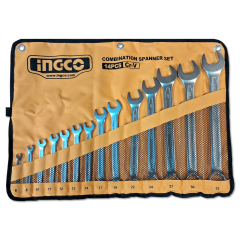 LLAVE PUNTA Y CORONA INGCO 6-32  MM JGO. 14 PIEZAS # HKSPA1144