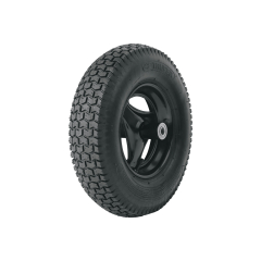 RUEDA P/CARRETILLA COMPLETA TRUPER REFORZADA 16