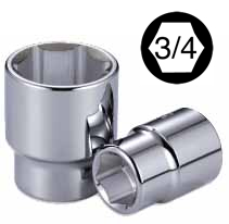 LLAVE DADO CROSSMAN 3/4  DR  6 PTA.  19 MM