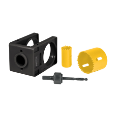 SIERRA COPA PRETUL (TRUPER) 4 PIEZAS P/INSTALAR CERRADURAS #KIT-4P (26038)