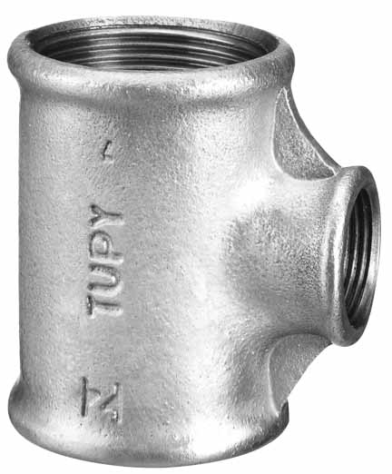 TEE GALV. RED 3   X 1.1/4 TUPY (ISO 9002)